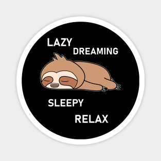 Lazy Sloth Magnet